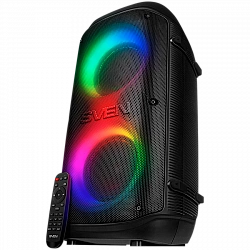 Speaker SVEN PS-800, black (100W, TWS, Bluetooth, FM, USB, microSD, LED-display, 4400mA*h)