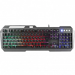 Speedlink Gaming Tastatur LUNERA. Metal Rainbow. schwarz retail