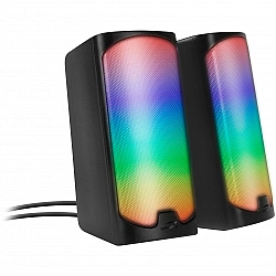 SPEEDLINK Lautsprecher TONOS RGB Stereo schwarz retail - Lautsprecher - 20 KHz