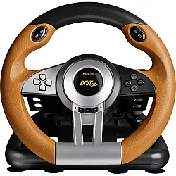 Speedlink steering wheel DRIFT O.Z, for PC, black-orange retail
