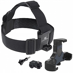 Sports headband for the phone, camera, GoPro MC-448 cameras, rotatable