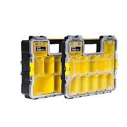 Stanley 1-97-519 small parts/tool box Black, Transparent, Yellow
