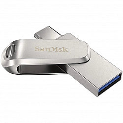 SanDisk Ultra Dual Drive Luxe USB flash drive 1000 GB USB Type-A / USB Type-C 3.2 Gen 1 (3.1 Gen 1) Stainless steel