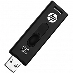 HP PNY x911w - 512 GB - USB Typ-A - 3.2 Gen 1 (3.1 Gen 1) - 410 MB/s - Dia - Schwarz
