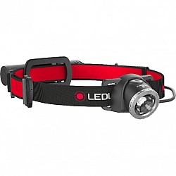 Ledlenser H8R Black, Red Headband flashlight LED