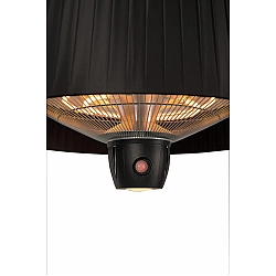 SUNRED Heater ARTIX C-HB, Compact Bright Hanging Infrared 1500 W Black IP24