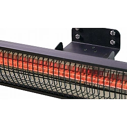 SUNRED Heater RD-DARK-25, Dark Wall Infrared 2500 W Black IP55