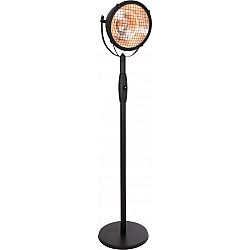 SUNRED | Heater | RSS19, Indus Bright Standing | Infrared | 2100 W | Black | IP54