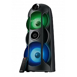 Speaker SVEN PS-720, black (80W, TWS, Bluetooth, FM, USB, microSD, LED-display, 4400mA*h)