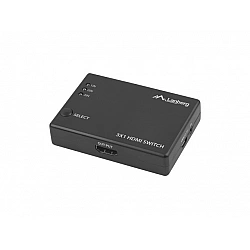Lanberg SWV-HDMI-0003 - HDMI - 2.0b - Schwarz - Acrylnitril-Butadien-Styrol (ABS) - 60 Hz - 3 m