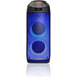 System audio PLL FM USB/SD/BT 2xKaraoke FULL LED PartyBox