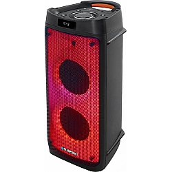 System audio PLL FM USB/SD/BT 2xKaraoke FULL LED PartyBox