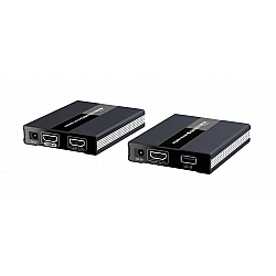 Techly 104790 KVM Extender HDMI+USB po skrętce Cat6, do 60m, 1080p 60Hz