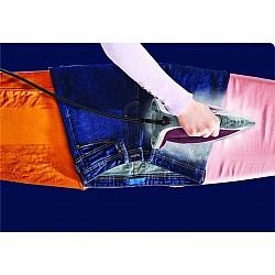 TEFAL FV6870E0 Steam Iron 2800 W Water tank capacity 270 ml Continuous steam 40 g/min Red/Grey