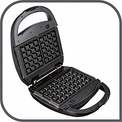TEFAL Sandwich Maker SW342D38 700 W Number of plates 3 Black/Stainless Steel