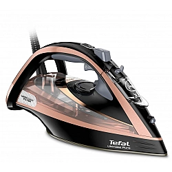 TEFAL Steam Iron FV9845 Steam Iron 3200 W Water tank capacity 350 ml Continuous steam 60 g/min Black/Rose Gold