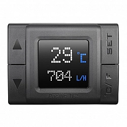 Thermaltake Pacific TF2 - Stroomindicator - Cooper - Kunststof - Zwart - 1/4 - SATA - 60 mm