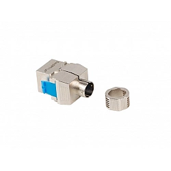 Tool-less rj45 cat.8.1 ftp keystone socket module