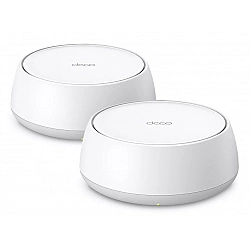 Wireless Router TP-LINK Wireless Router 2-pack 5000 Mbps Mesh Wi-Fi 7 2x2.5GbE LAN \ WAN ports 2 Number of antennas 4 DECOBE25(2-PACK)