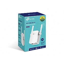 TP-LINK Extender RE305 802.11ac 2.4GHz/5GHz 300+867 Mbit/s 10/100 Mbit/s Ethernet LAN (RJ-45) ports 1 MU-MiMO No no PoE Antenna type 2xExternal