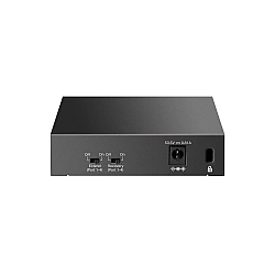 TP-Link LiteWave LS105P Unmanaged Fast Ethernet (10100) Power over Ethernet (PoE) Black (LS105LP)