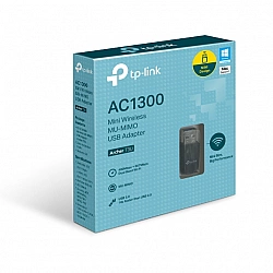 TP-Link AC1300 USB-WLAN-Adapter (ARCHER T3U) [1267 MBit/s, MU-MIMO, WLAN AC, USB 3.0]