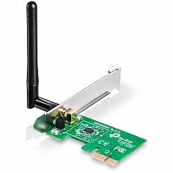 TP-LINK TL-WN781ND TP-Link TL-WN781ND karta sieciowa PCIe Wireless 150Mbps, 1T1R, 802.11n/g/b