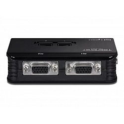 TRENDnet TK 207K - KVM-Switch - 2 x KVM port(s)