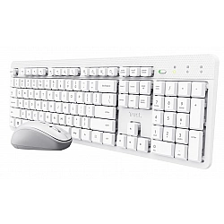 Trust Ody II keyboard Mouse included Home/Office RF Wireless QWERTY US English White