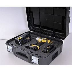 TSTAK I module - power tool box with foam, wide