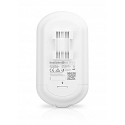 Ubiquiti airMAX NanoStation 5AC Loco, Compact, UISP-ready WiFi radio sporting a classic NanoStation design and an updated airMAX AC chipset, 5 GHz, 10+ km link range, 450+ Mbps throughput, PoE adapter , Pole mounting kit (Included)