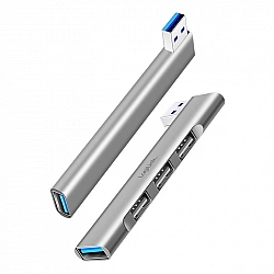 LogiLink Ultraslim USB-A 3.0 hub Hub 4 porte USB