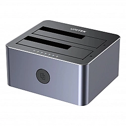Dual Bay HDD/SSD Docking Station with Clone 5Gbp