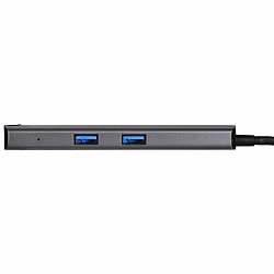 UNITEK H1112F interface hub USB 3.2 Gen 1 (3.1 Gen 1) Type-C 5000 Mbit/s Grey