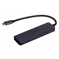 UNITEK uHUB Q4 USB 3.2 Gen 1 (3.1 Gen 1) Type-C 5000 Mbit/s Grey