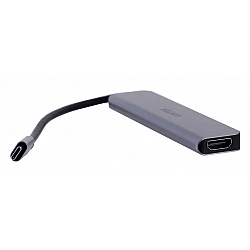UNITEK HUB USB-C H1118A; USB-A x3, USB-C, HDMI, SD, microSD