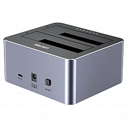 Unitek Y-3027GY01-EU Disk Clone Station 2 x SATA 2.5/3.5 USB-C 10Gbps