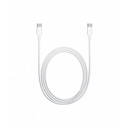 USB C - USB C cable 1m. silicone white