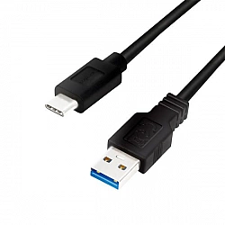 Kabel LogiLink USB 3.2 Kabel A-Stecker-C-Stecker schwarz 2 m CU0170