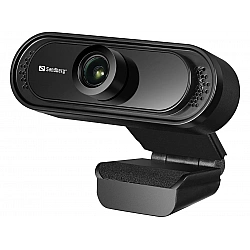 SANDBERG USB Webcam 1080P Saver No driver installation needed With a clamp for the flatscreen Stereo microphone built in
