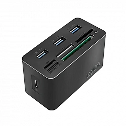 USB3.2 Gen 1 docking sta tion, 8-port, mini,blac