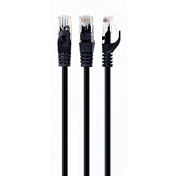 UTP Cat6 Patch cord PVC AWG 26 (7 x 0.15 mm wire) Black 5 m