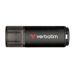 Verbatim V200 Metal USB Drive 128 GB, 128 GB, USB Typ-A, 3.2 Gen 1 (3.1 Gen 1), 200 MB/s, Kappe, Schwarz