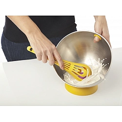 ViceVersa Kogel Mogel Bowl + Whisk Set yellow 16221