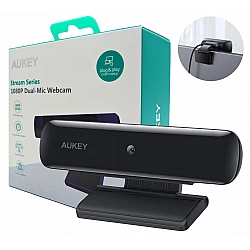 Aukey PC-W1 Stream Series Full HD Webcam with 1/2,7-CMOS Sensor black