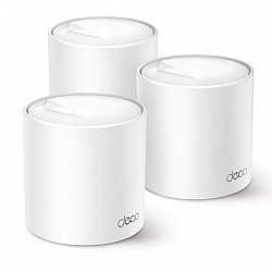 Wireless Router TP-LINK Wireless Router 3-pack 2900 Mbps Mesh Wi-Fi 6 3x10/100/1000M Number of antennas 2 DECOX50(3-PACK)