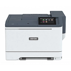 VersaLink C410DN, Farblaserdrucker grau/blaugrau, USB, LAN, Duplex (Druck)