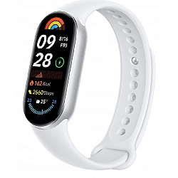 Xiaomi Smart Band 9 išmanioji apyrank, Sidabrins spalvos