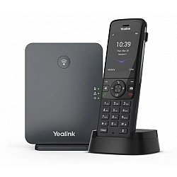 Yealink W78P - Schnurloses VoIP-Telefon - mit Bluetooth-Schnittstelle mit Rufnummernanzeige
