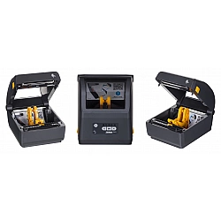 Thermal Transfer Printer (74/300M) ZD421; 203 dpi, USB, USB Host, Modular Connectivity Slot, BTLE5, EU and UK Cords, Swiss Font, EZP